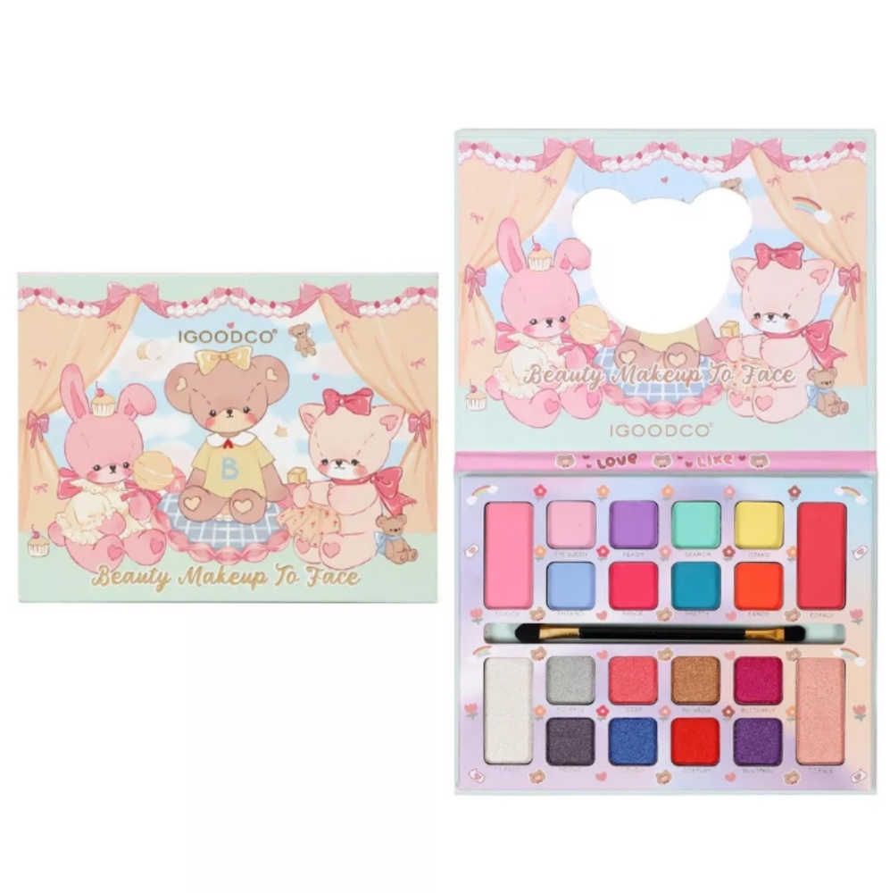 20 Color Eyeshadow and Face Palette